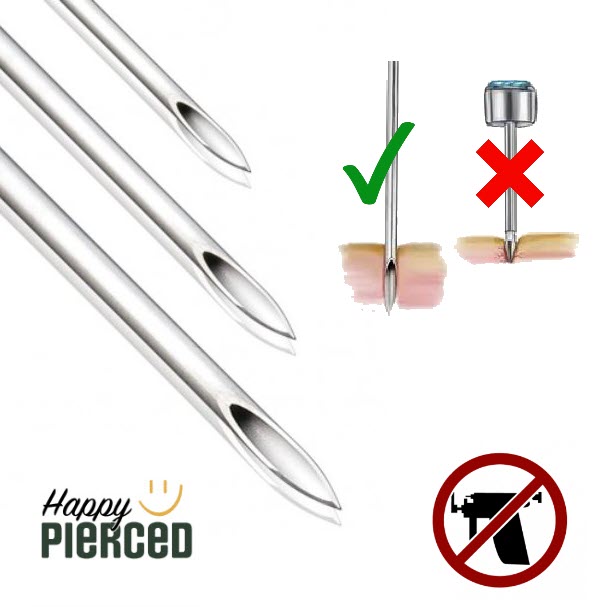 The Superior Choice: Hollow Needle Piercing vs. Piercing Gun